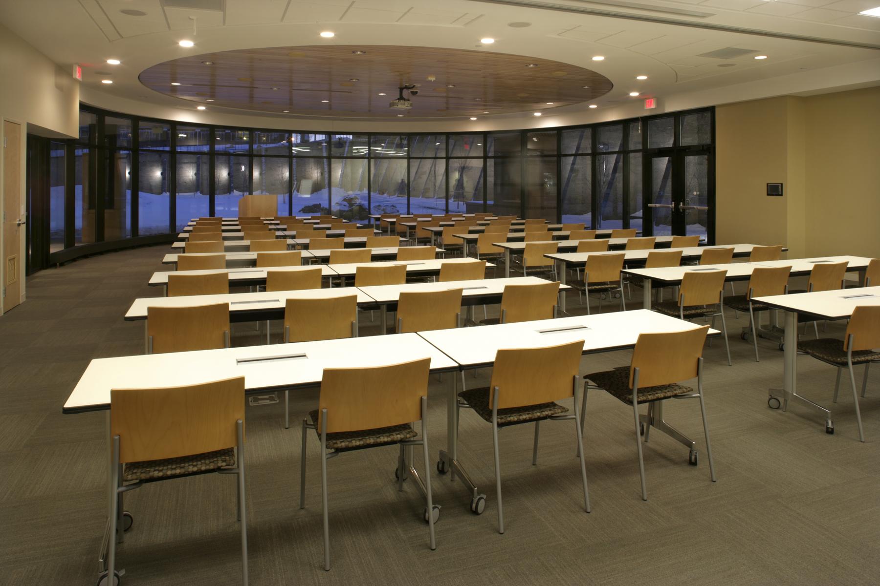 Wilder Center's main auditorium is perfect for large capacity conferences.