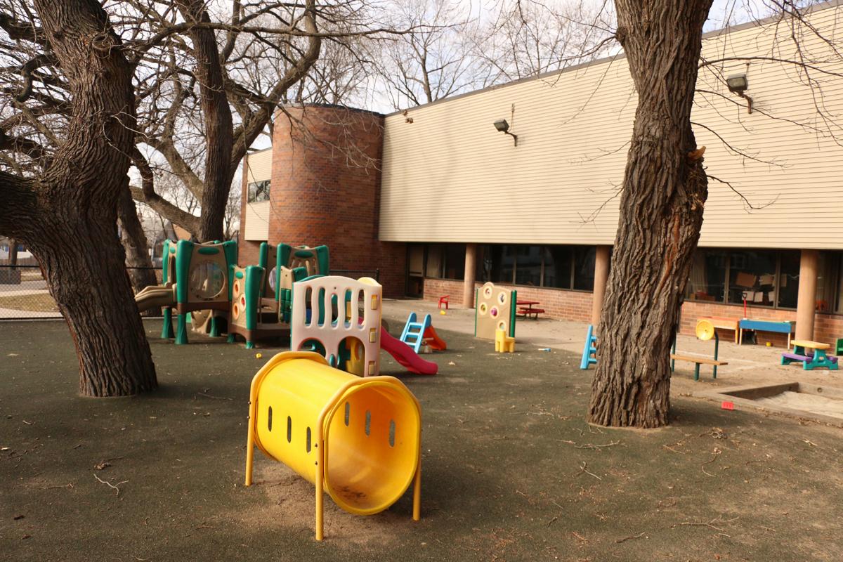 Wilder Child Development Center offers two playgrounds for children