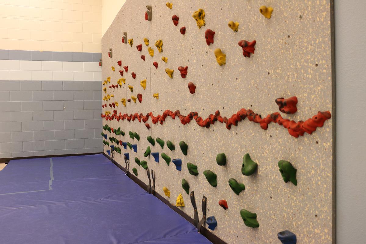 Wilder Child Development Center climbing wall