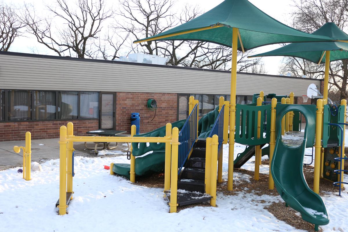 Two playgrounds are available at Wilder Child Development Center.