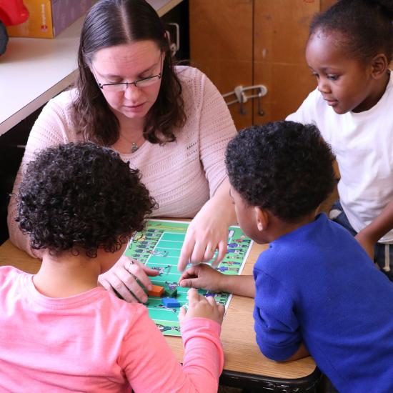 Teacher at Wilder Child Development Center