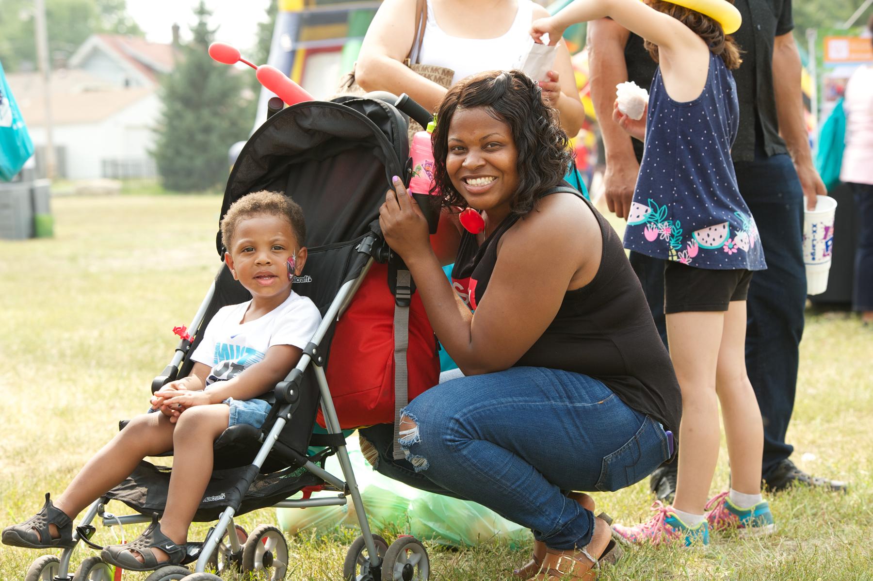 Attendees at Wilder Block Party 2018 in Saint Paul, MN