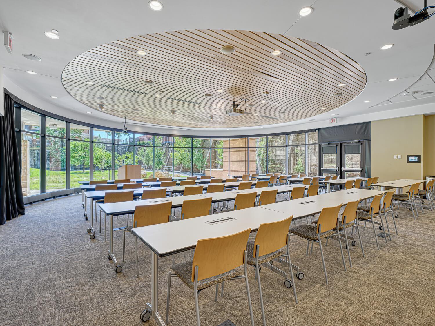 Wilder Center Auditorium Classroom Arrangement