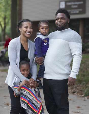 Family at Child Development Center